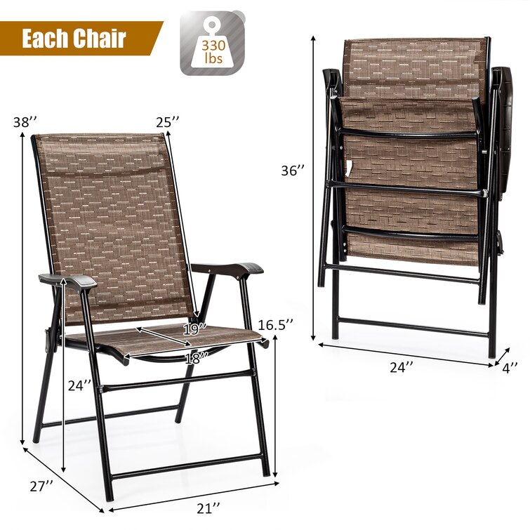 Wayfair folding garden cheap chairs